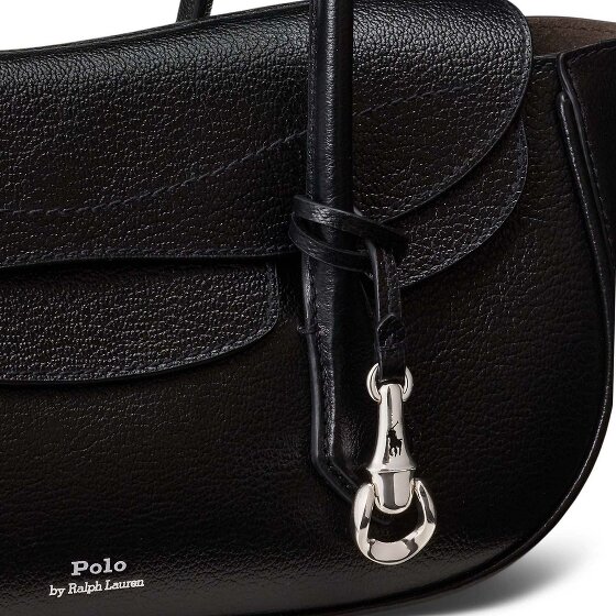 POLO RALPH LAUREN Polo ID Shoulder Bag Genuine Leather 37 cm