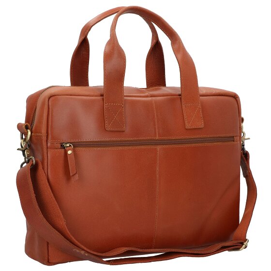 Burkely Vintage River briefcase leather 41 cm laptop compartment