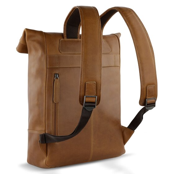 Klondike 1896 Gold Donald backpack leather 43 cm laptop compartment