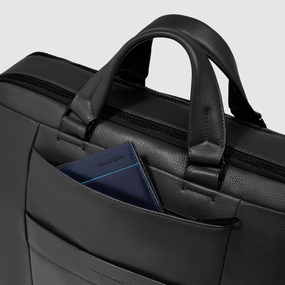 Piquadro Than Briefcase Leather 30 cm Laptop compartment
