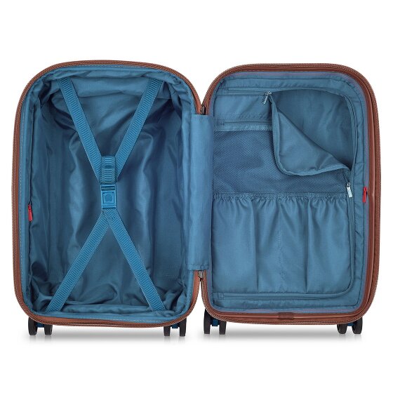 Delsey Paris Carrousel 4 wheels Cabin trolley 55 cm with expansion pleat