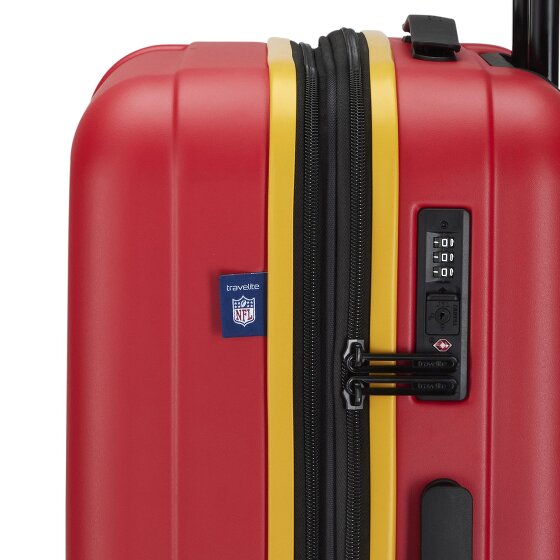 Travelite travelite x NFL 4 wheels Suitcase set 3-piece Expandable