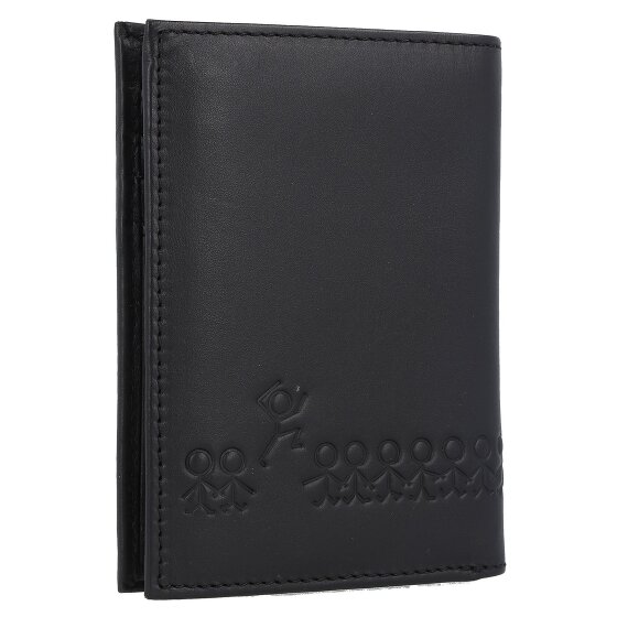 oxmox Leather Wallet RFID protection Leather 9.5 cm