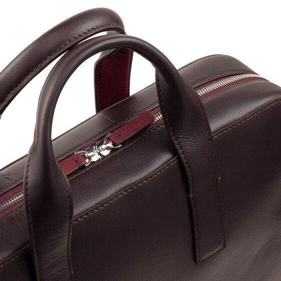 DuDu Berlino Briefcase Leather 39 cm Laptop compartment