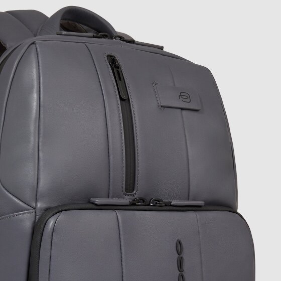 Piquadro Urban Daypack RFID protection Genuine Leather 40 cm Laptop compartment