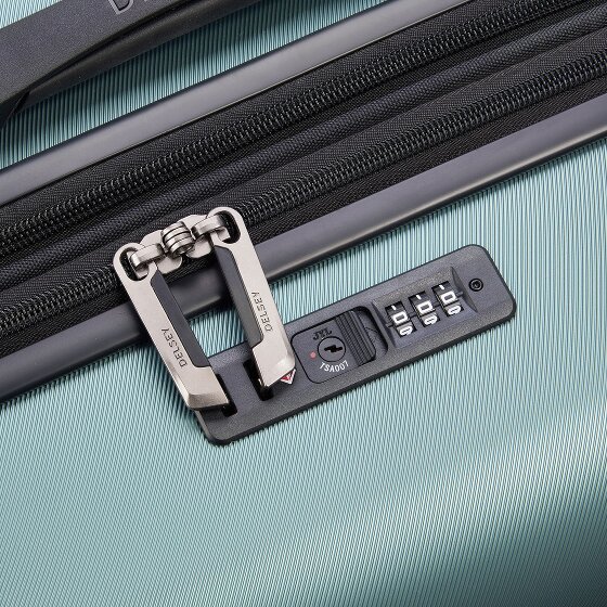 Delsey Paris Air Armour 4 wheels Suitcase set 3-piece Expandable
