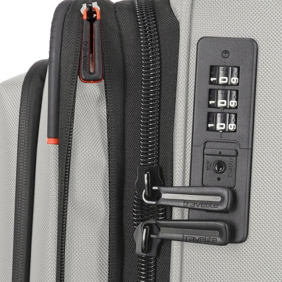 Travelite Crosslite 4 wheels Cabin trolley S 55 cm Laptop compartment