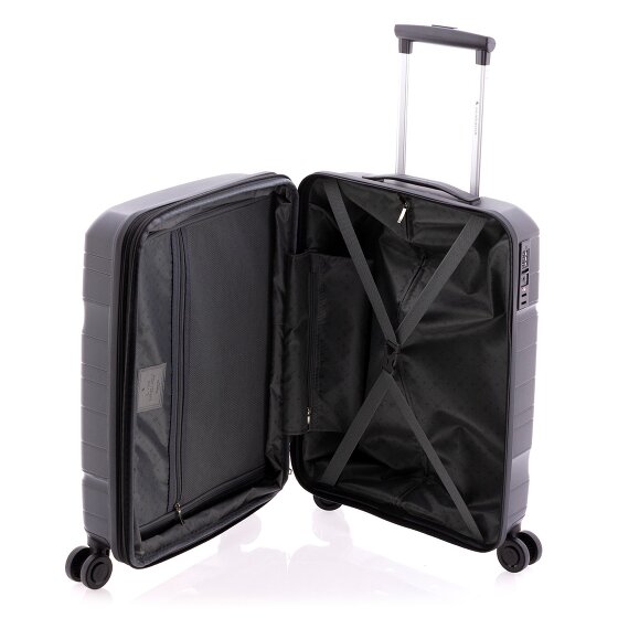 Gladiator 3800 4 wheels Cabin trolley 55 cm with expansion pleat