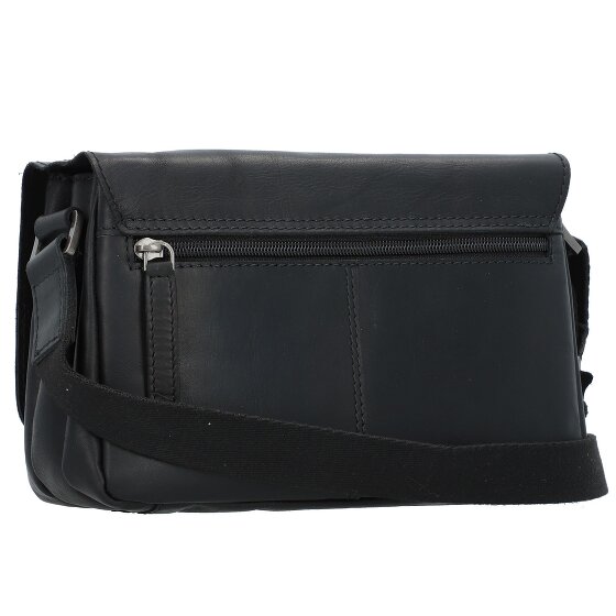 Greenburry Pure Black Shoulder bag Leather 23 cm