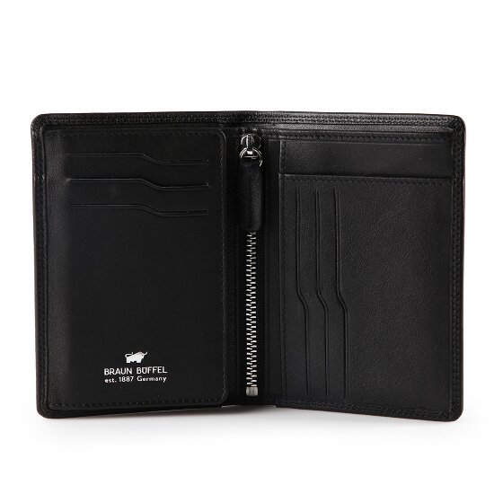 Braun Büffel Golf 3.0 Wallet RFID protection Leather 12.5 cm