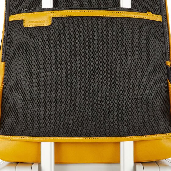 Piquadro Harper backpack RFID leather 40 cm laptop compartment