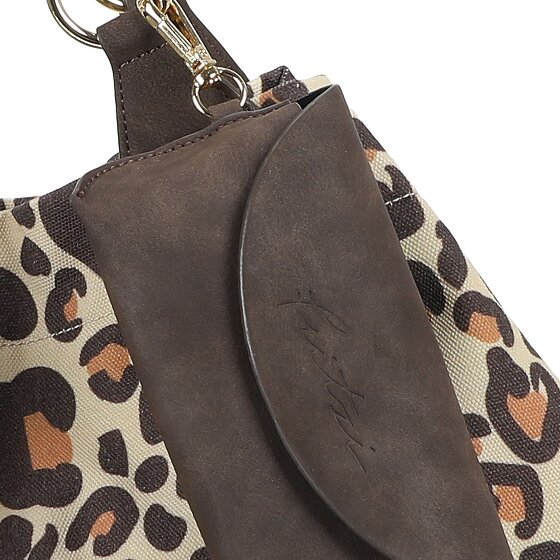 Fritzi aus Preußen Izzy Medium Limited Leo Camel Shoulder Bag 42 cm