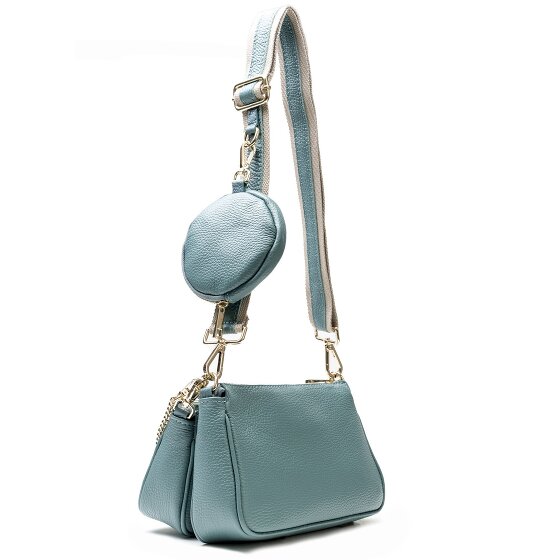 Lazarotti Milano Leather shoulder bag leather 23 cm
