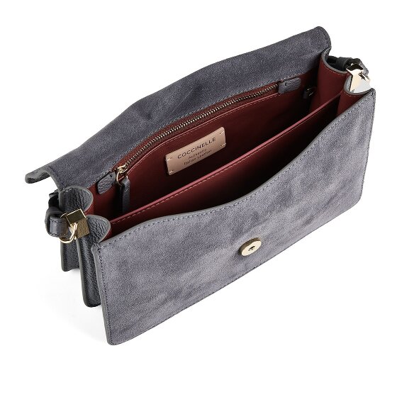 Coccinelle C-Me Shoulder Bag Genuine Leather 26 cm