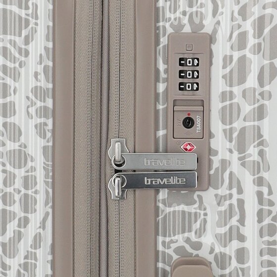 Travelite Lascana Edition 4 wheels Trolley M 65 cm with expansion pleat