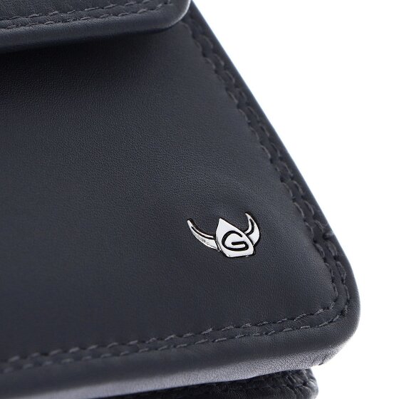 Golden Head Polo Wallet RFID protection Genuine Leather 10.5 cm