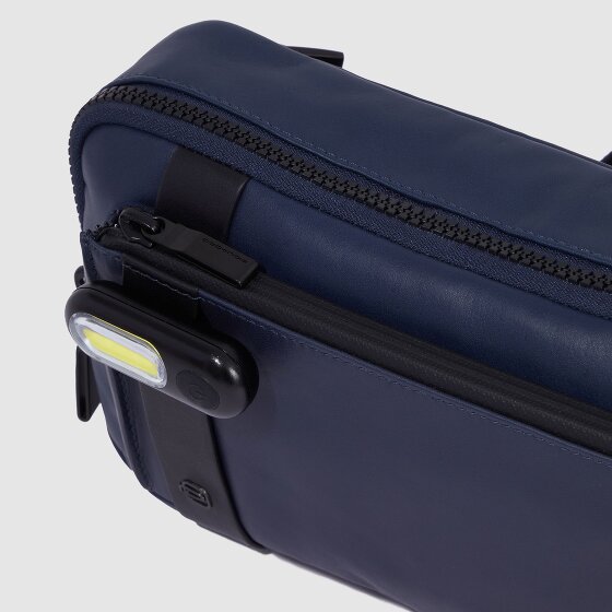 Piquadro David Fanny pack RFID protection Leather 28 cm