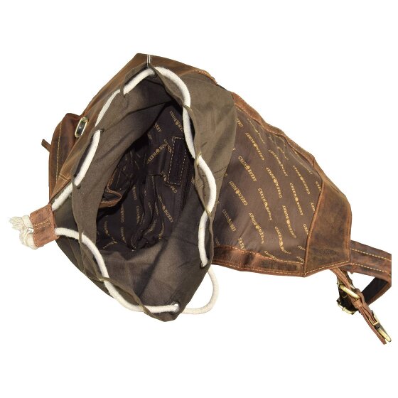 Greenburry Vintage retro backpack leather 42 cm
