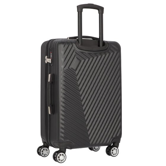 mano Don Carlo 4 Roll Suitcase Set 3pcs.