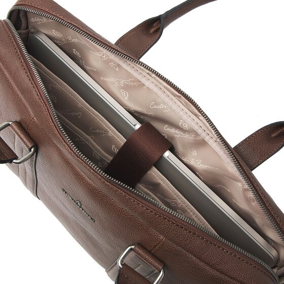 Castelijn & Beerens Linee Mirjam Shoulder Bag Leather 40 cm Laptop compartment Castelijn & Beerens Linee Mirjam Shoulder Bag Leather 40 cm Laptop compartment