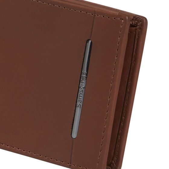 Samsonite Eluxe Veg Wallet RFID protection Genuine Leather 11 cm