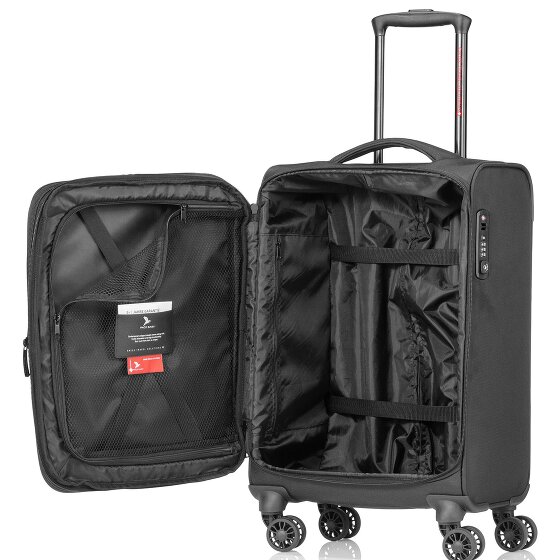 Pack Easy Infinity 4 wheels Cabin trolley 55 cm with expansion pleat