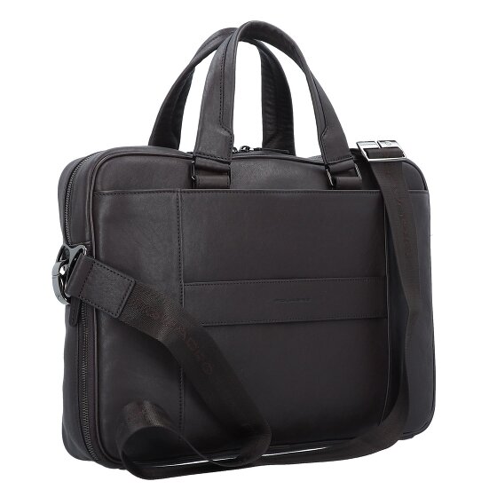Piquadro Black Square briefcase 39 cm laptop compartment