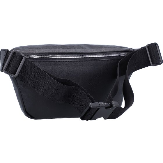 Piquadro Black Square fanny pack leather 31 cm