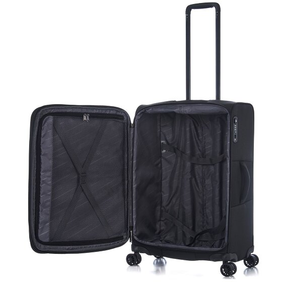 Epic Discovery 4 Roll Suitcase Set 3pcs.