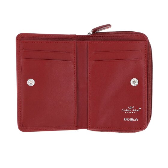 Golden Head Polo Wallet RFID protection Genuine Leather 11.5 cm