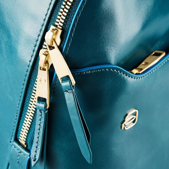 Piquadro Blue Square City Backpack Leather 30 cm