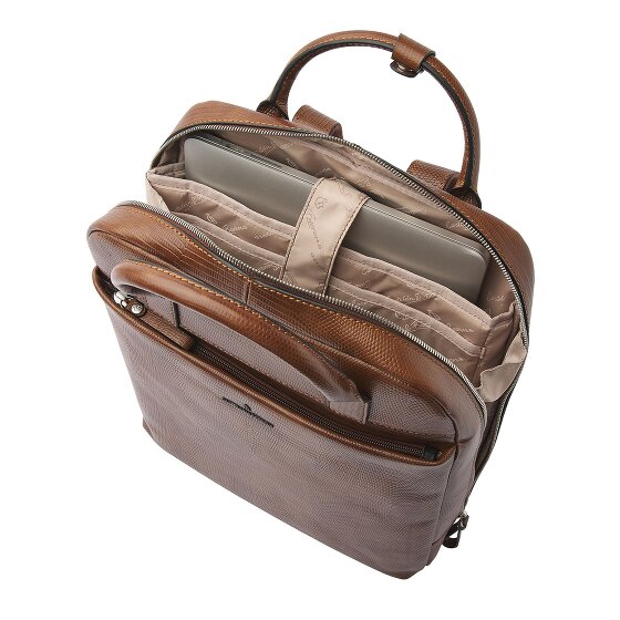 Castelijn & Beerens Hanne Business backpack RFID protection Leather 40 cm Laptop compartment