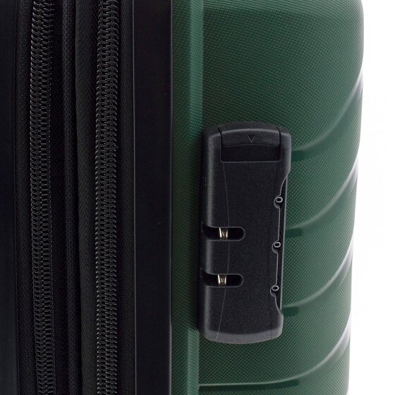 Gladiator 3400 4 wheels Cabin trolley 55 cm with expansion pleat