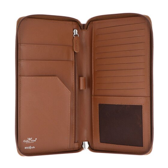 Golden Head Polo Wallet RFID protection Genuine Leather 21.5 cm