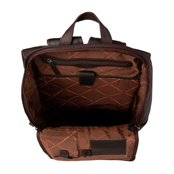 The Chesterfield Brand Rich Business backpack Leather 45 cm Laptop compartment
