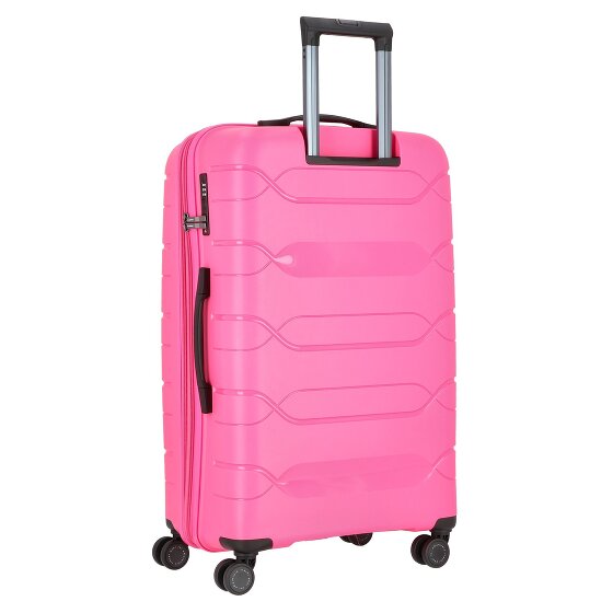 Polestream Strz by Asteroid 4 wheels Trolley L 74 cm with expansion pleat