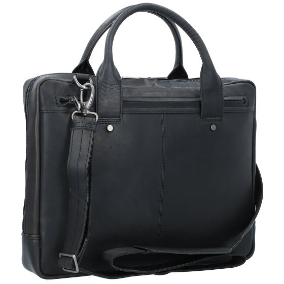 Plevier Navigator Tacan Briefcase Leather 36 cm Laptop compartment