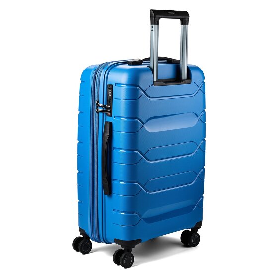 Polestream Strz by Asteroid 4 wheels Trolley M 64 cm with expansion pleat
