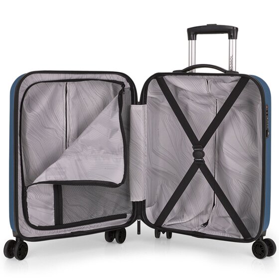 Gabol Paradise XP 4 wheels Cabin trolley S 55 cm with expansion pleat Gabol Paradise XP 4 wheels Cabin trolley S 55 cm with expansion pleat