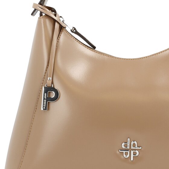 Picard Black Tie Shoulder Bag Leather 34 cm