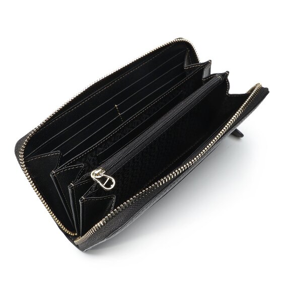 Aigner Deborah Wallet RFID protection Genuine Leather 19 cm