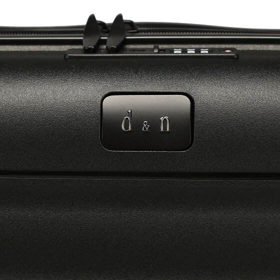 d&n Travel Line 4700 4 wheels Cabin trolley 55 cm with expansion pleat