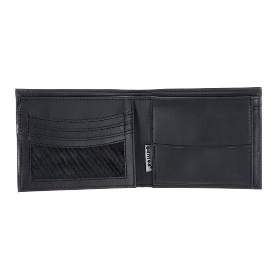 oxmox Leather Wallet RFID protection Genuine Leather 12 cm