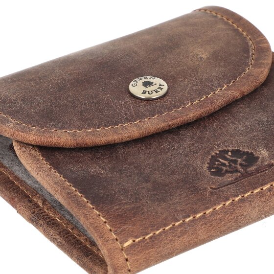 Greenburry Vintage hunting pouch leather 11 cm