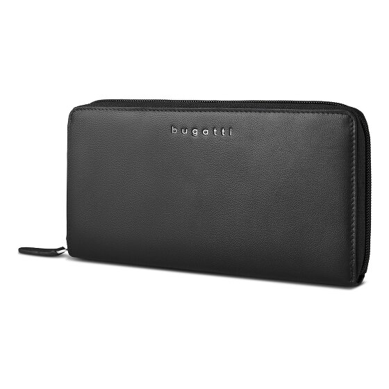 Bugatti Valencia Wallet RFID protection Genuine Leather 20 cm