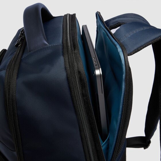 Piquadro W129 Travel backpack 46 cm laptop compartment with stretch pleat