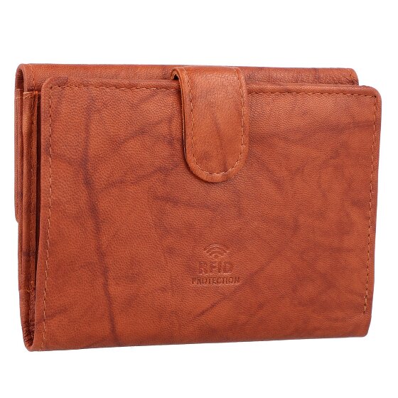 Greenburry Basic wallet RFID leather 13 cm