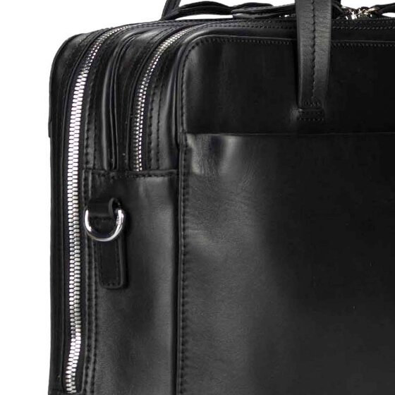 Jost Arva Briefcase Genuine Leather 36 cm Laptop compartment