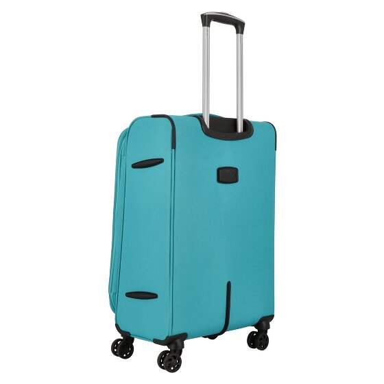 d&n Travel Line 6804 4 Roll Suitcase Set 3pcs.