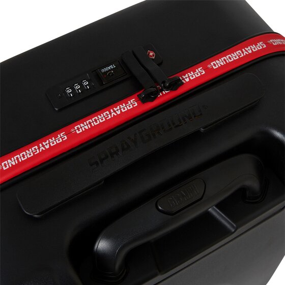 Sprayground Printed Zipper Shark 4 wheels Cabin trolley 55 cm